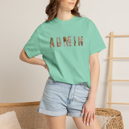 patchwork admin shirt
