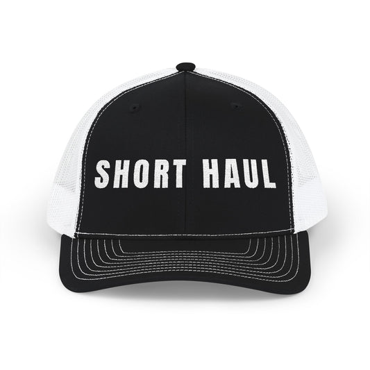 Short Haul embroidered snapback trucker cap for CDL drivers — Rolling Line