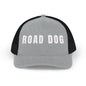 Road Dog embroidered mesh snapback trucker hat for CDL drivers and owner-operators — Rolling Line