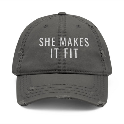 Compliance distressed vintage trucker hat for trucking office professionals — Rolling Line