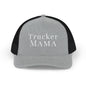 Gray and black cap with 'Trucker Mama' logo on a white background