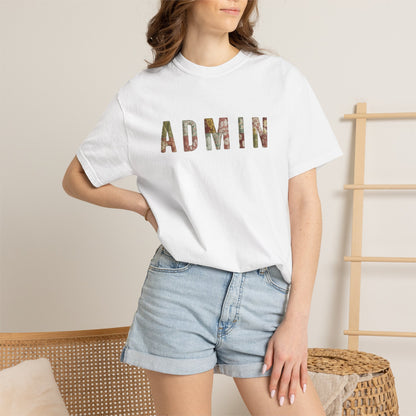 patchwork admin shirt