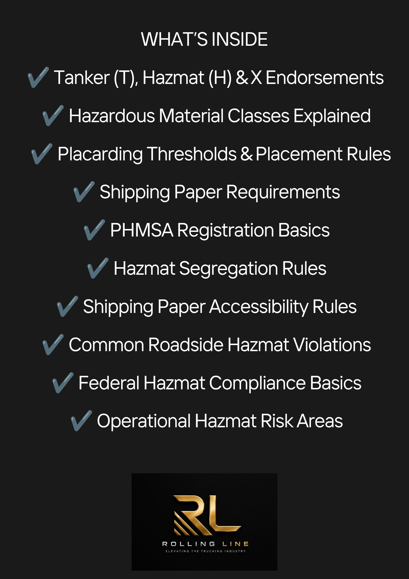 Tanker & Hazmat Compliance Guide - Placards, Shipping Papers & CDL Endorsements