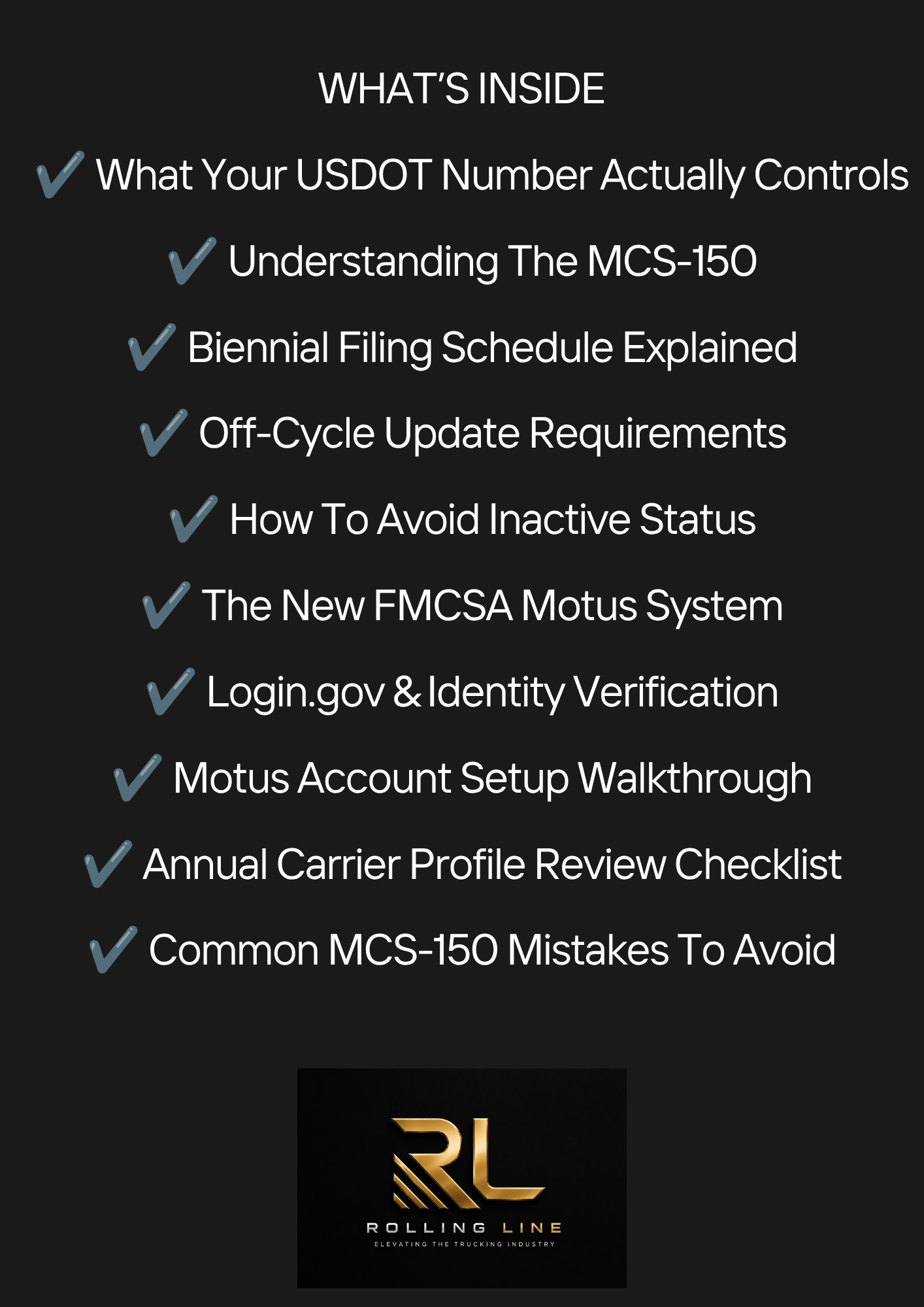 MCS-150 Biennial Update Guide - USDOT Number & Motus System Explained