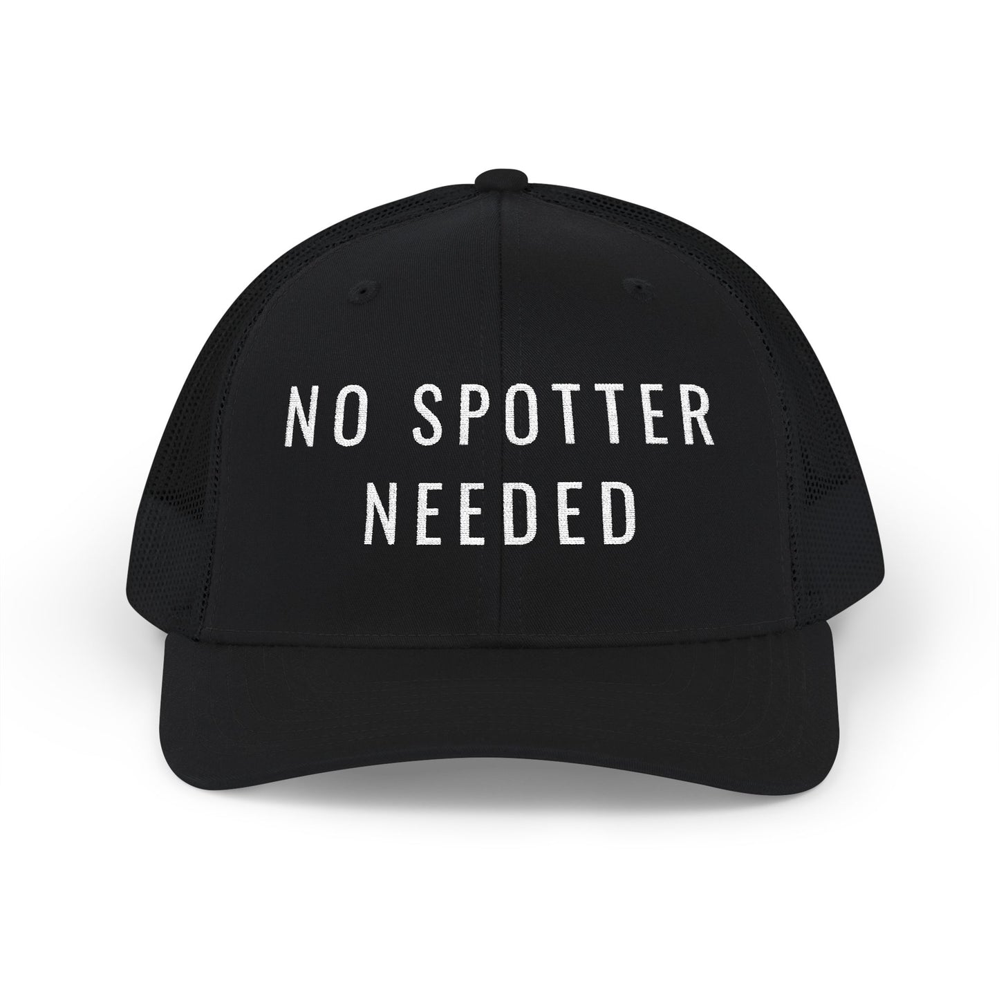 No Spotter Needed Trucker Hat