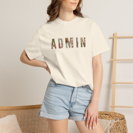 patchwork admin shirt