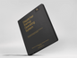 Black book titled 'Dispatcher Startup Operating System' on a white background