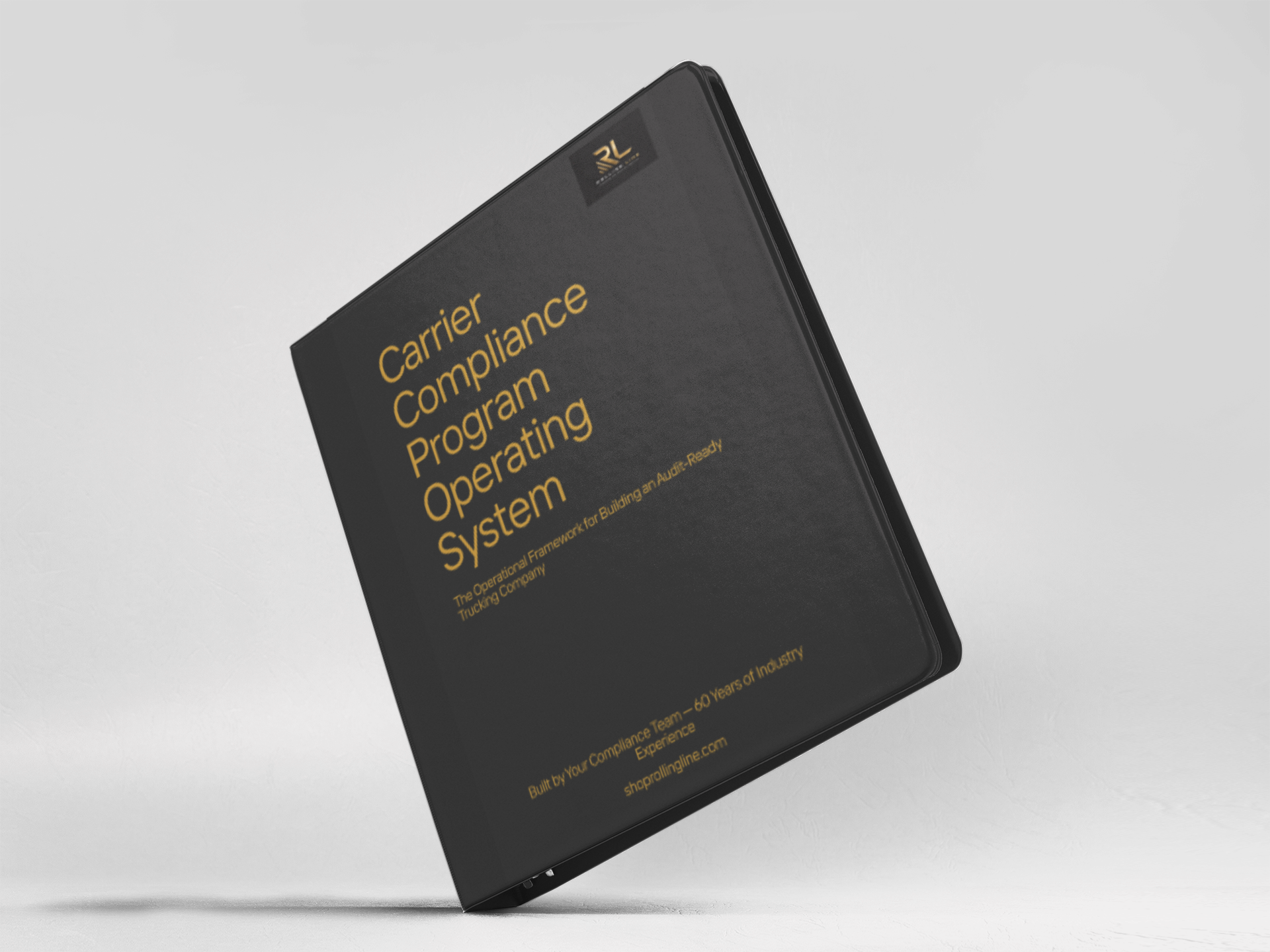 Black book titled 'Owner-Operator Tax Deductions Cheat Sheet' on a white background