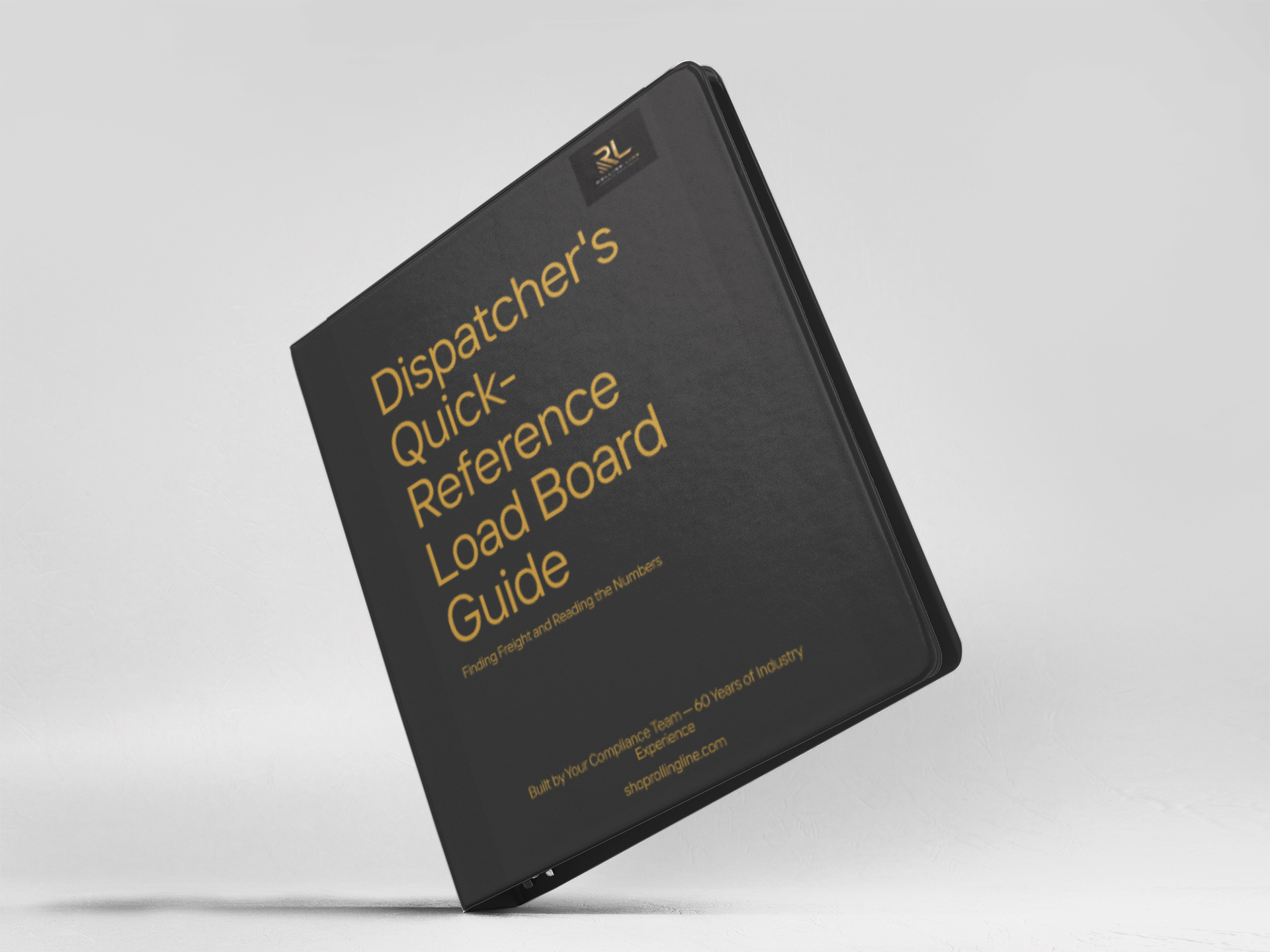 Black book titled 'Quarterly Estimated Taxes for Owner-Operators' on a light gray background