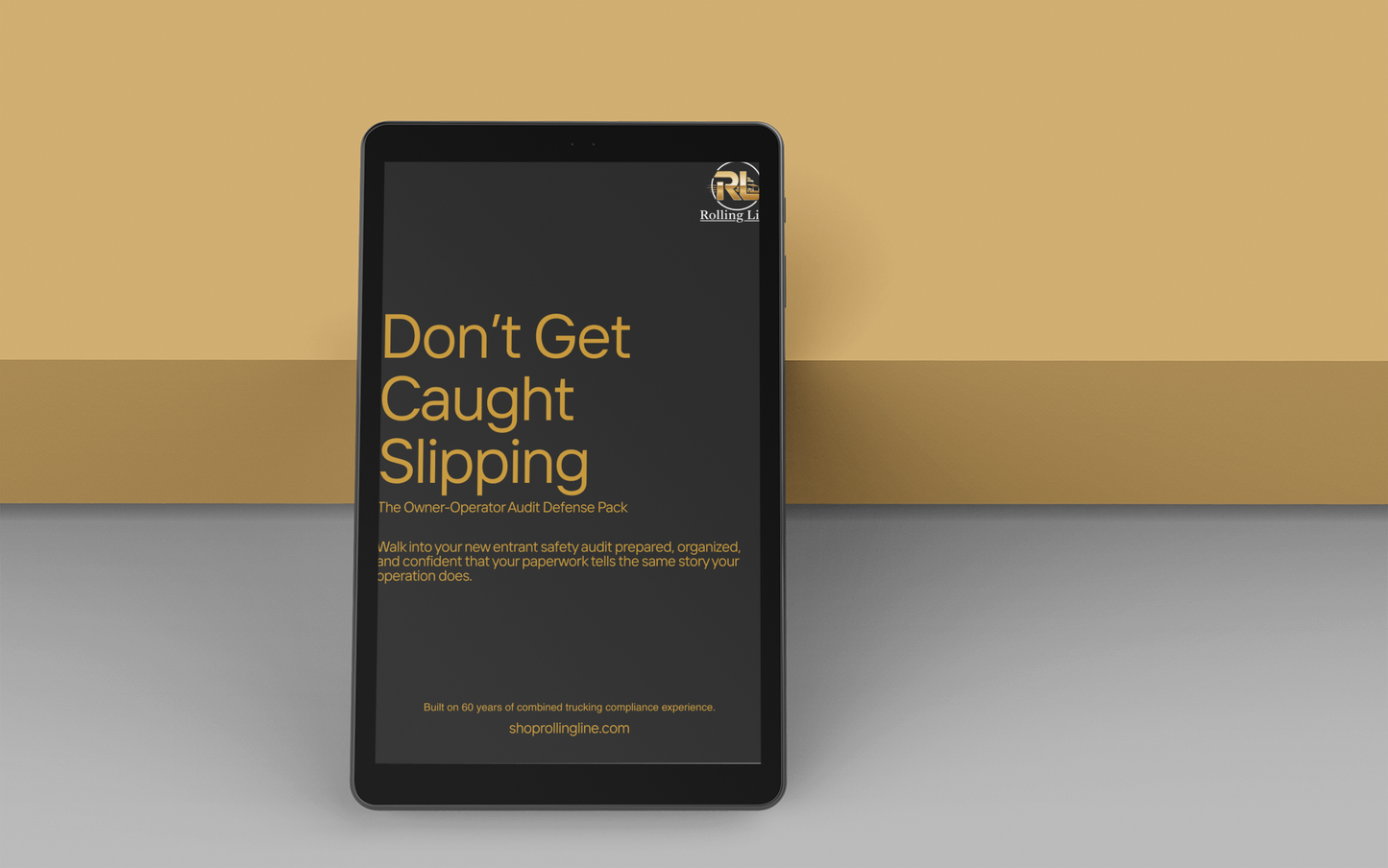 Don't Get Caught Slipping: The Owner-Operator Audit Defense Pack