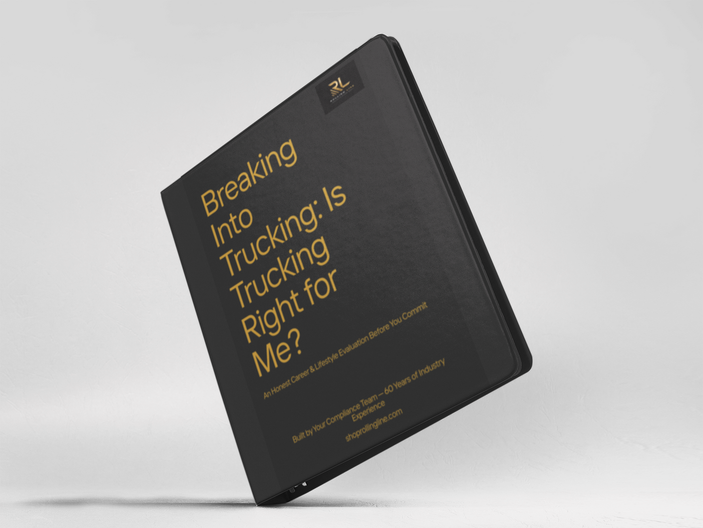 Black book titled 'Owner-Operator Tax Deductions Cheat Sheet' on a white background
