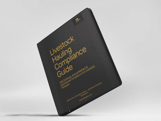 Black book titled 'Quarterly Estimated Taxes for Owner-Operators' on a light gray background